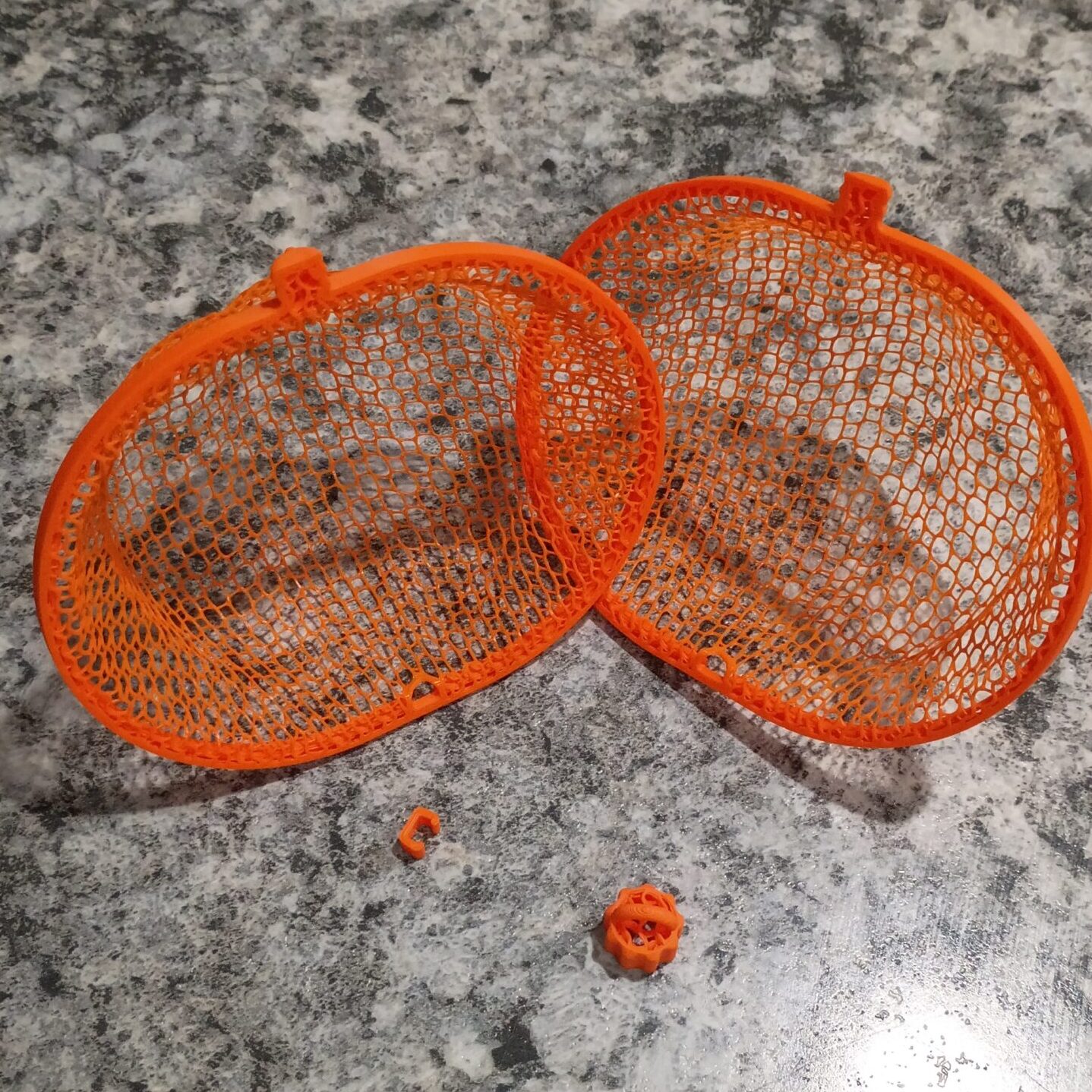 3D Mesh Pumpkin Halloween ornament - Image 3