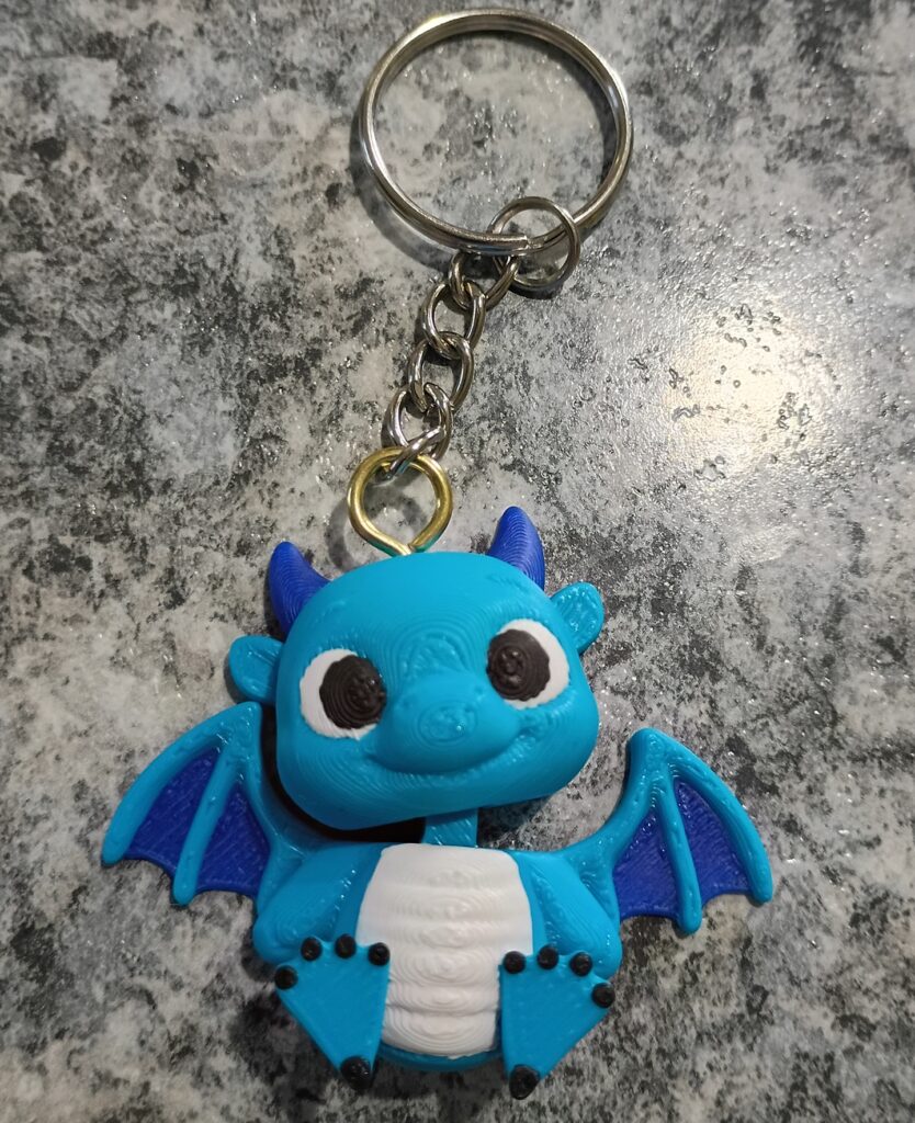 🐉 Baby Dragon Keychain